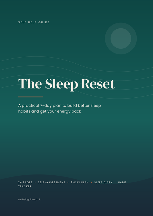 The Sleep Reset — 7-Day Sleep Plan & Diary (PDF Workbook)