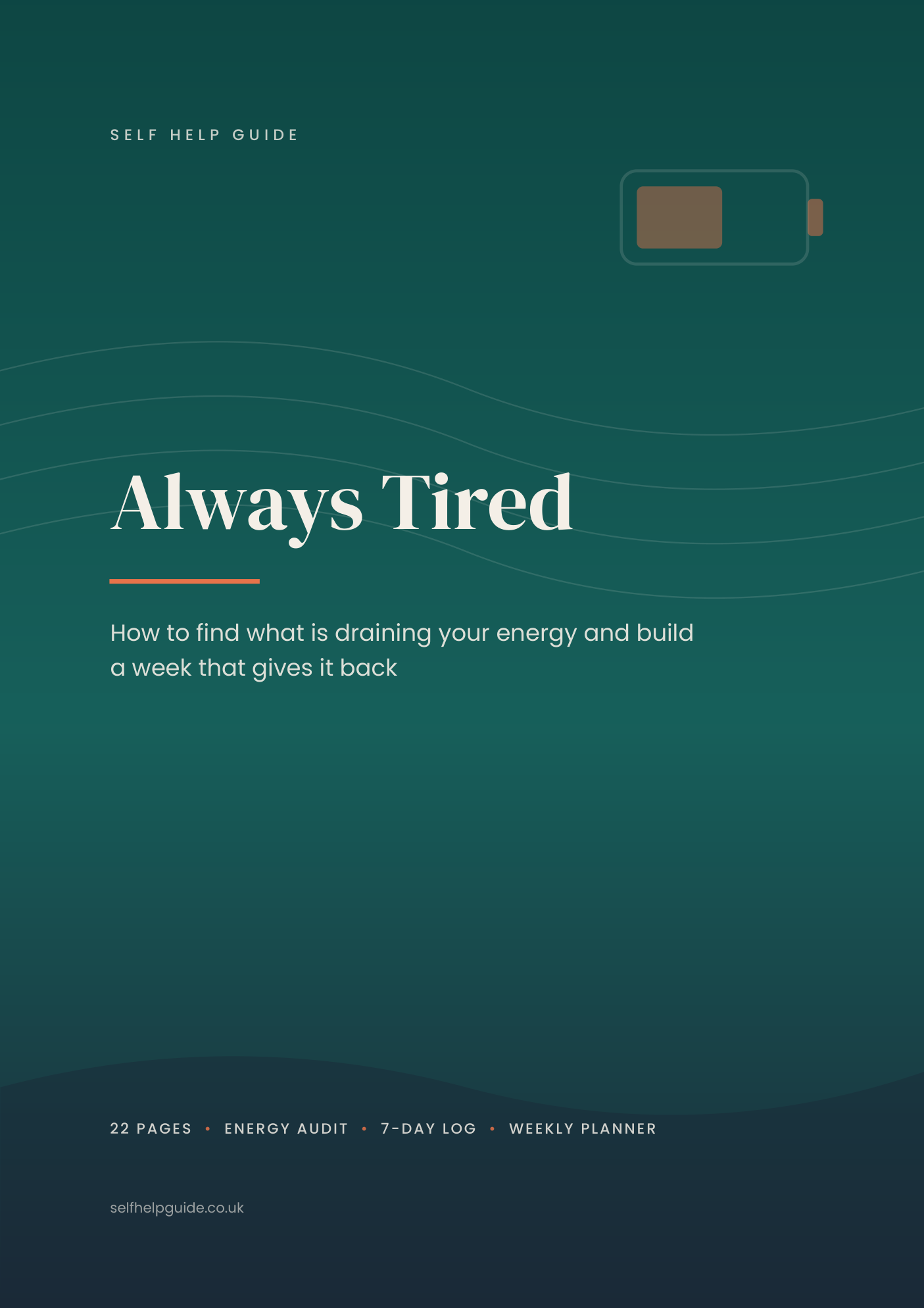 Always Tired — Find Your Energy Drains & Rebuild Your Week (PDF Workbook)
