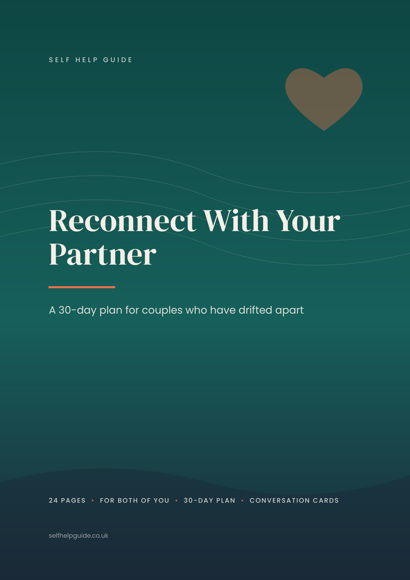 Reconnect With Your Partner — A 30-Day Plan for Couples (PDF Workbook)