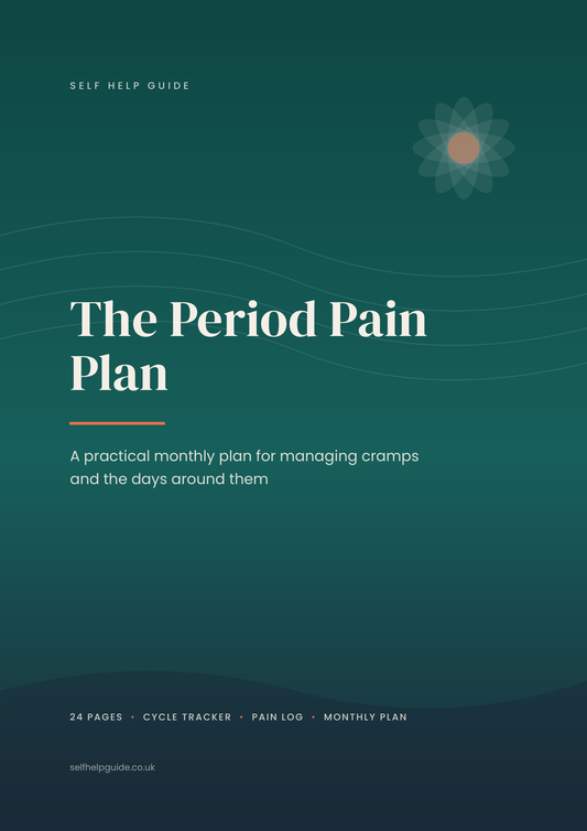 The Period Pain Plan — A Practical Monthly Plan for Cramps (PDF Workbook)