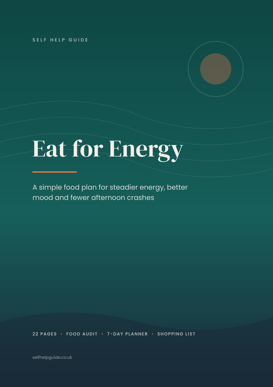 Eat for Energy — A Simple Food Plan for Steadier Days (PDF Workbook)